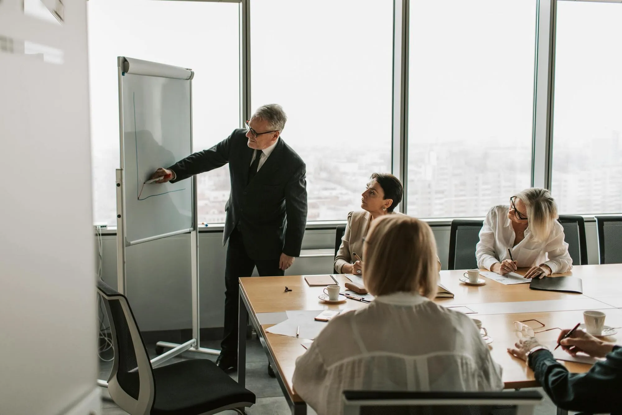 Cyber Impact advisory team in a Melbourne boardroom